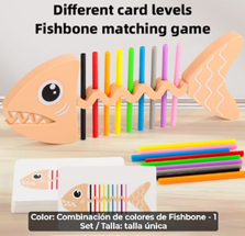 Juego Educativo de Colores con Palitos